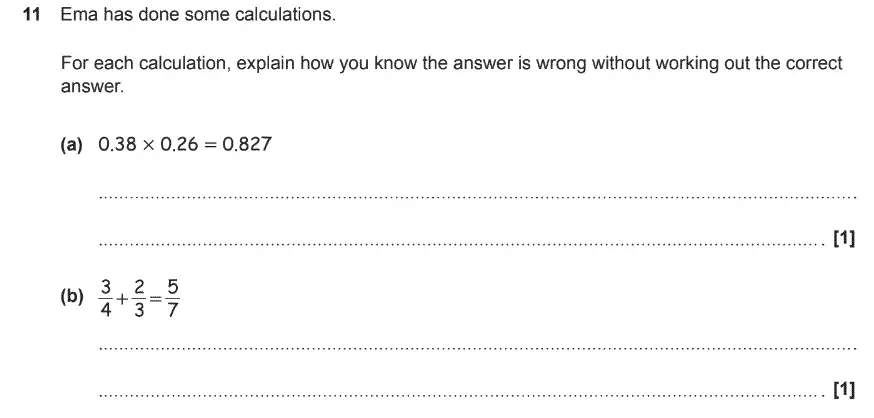 Question 13 - GCSE OCR Foundation Maths Sample Paper 3 (Calculator)