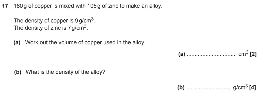 Question 19 - GCSE OCR Foundation Maths Sample Paper 3 (Calculator)