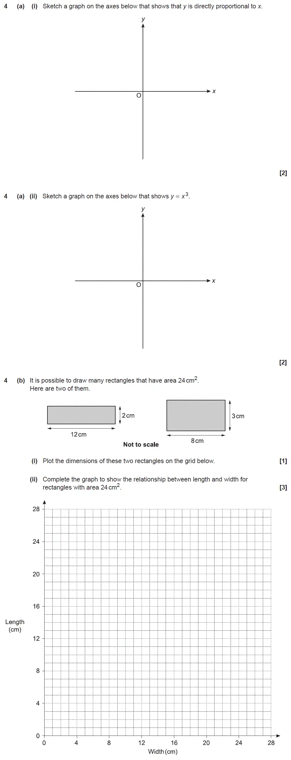 Question 4 - GCSE OCR Higher Maths Sample Paper 4 (Calculator)