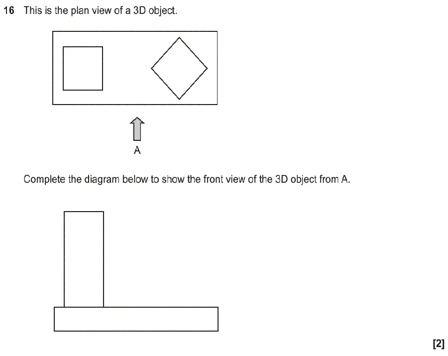 Question 18 - GCSE OCR Foundation Maths Past Paper 3 (Calculator) - June 2019