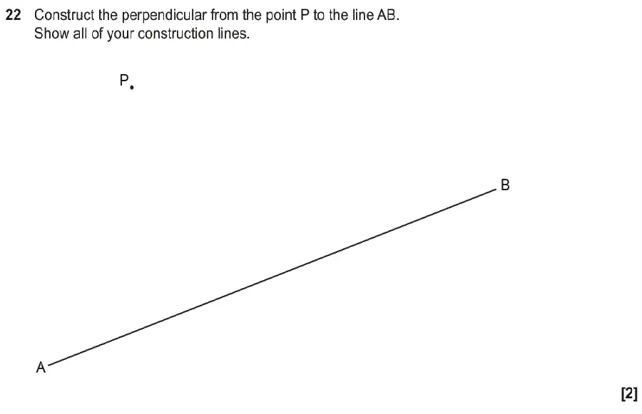 Question 25 - GCSE OCR Foundation Maths Past Paper 3 (Calculator) - June 2019