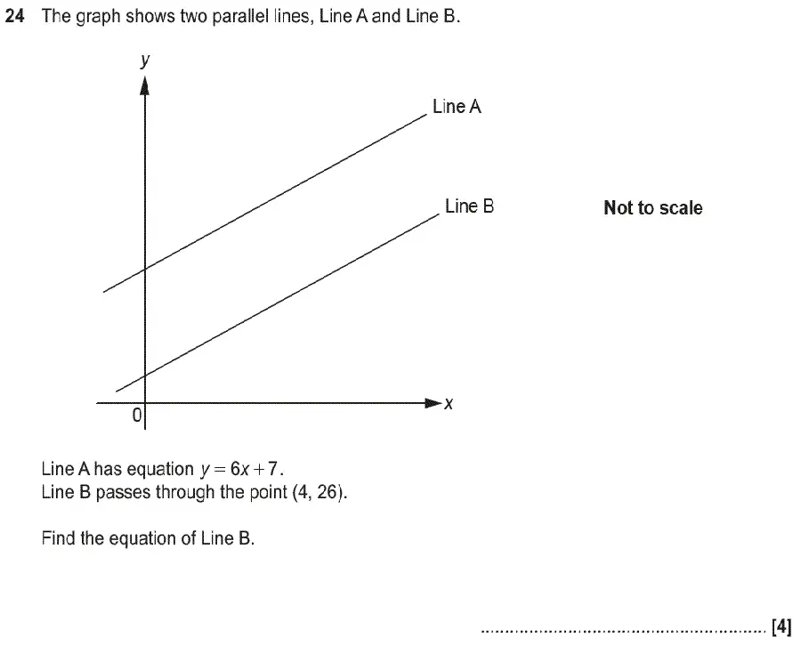 Question 27 - GCSE OCR Foundation Maths Past Paper 3 (Calculator) - June 2019