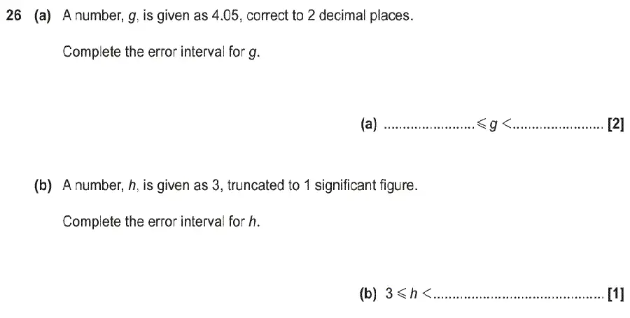 Question 29 - GCSE OCR Foundation Maths Past Paper 3 (Calculator) - June 2019