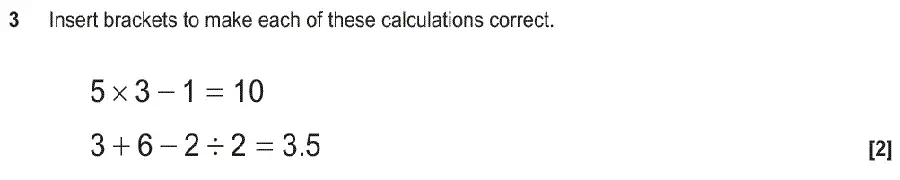 Question 3 - GCSE OCR Foundation Maths Past Paper 3 (Calculator) - June 2019