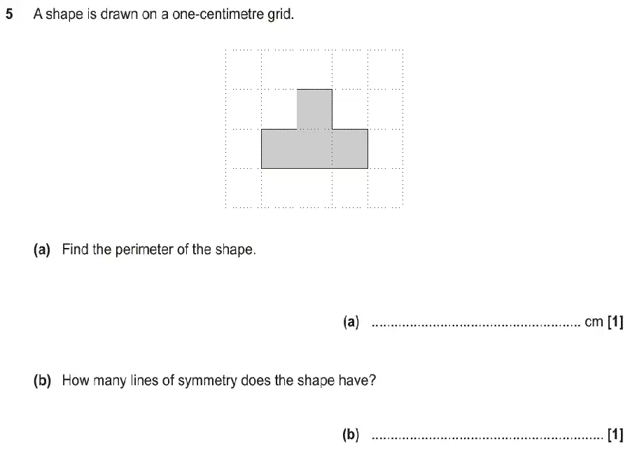 Question 5 - GCSE OCR Foundation Maths Past Paper 3 (Calculator) - June 2019