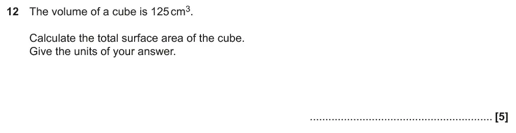 Question 14 - GCSE OCR Foundation Maths Past Paper 1 (Calculator) - November 2019