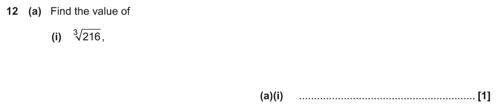 Question 16 - GCSE OCR Foundation Maths Past Paper 3 (Calculator) - November 2019