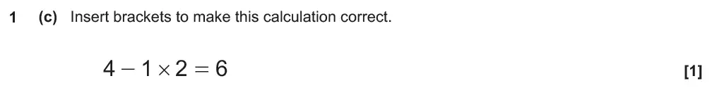 Question 2 - GCSE OCR Foundation Maths Past Paper 3 (Calculator) - November 2019
