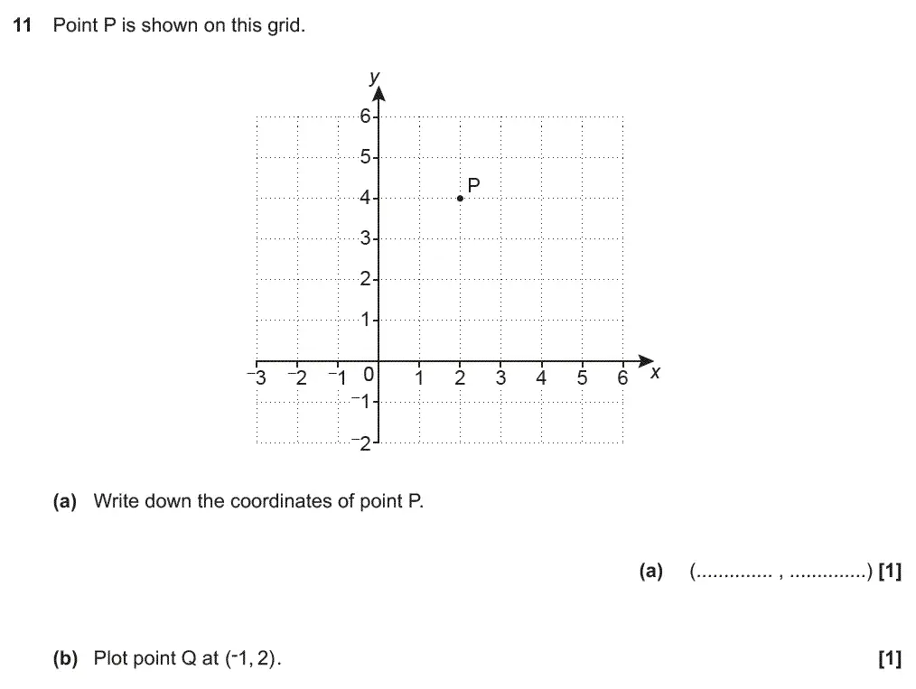 Question 11 - GCSE OCR Foundation Maths Past Paper 1 (Calculator) - November 2018