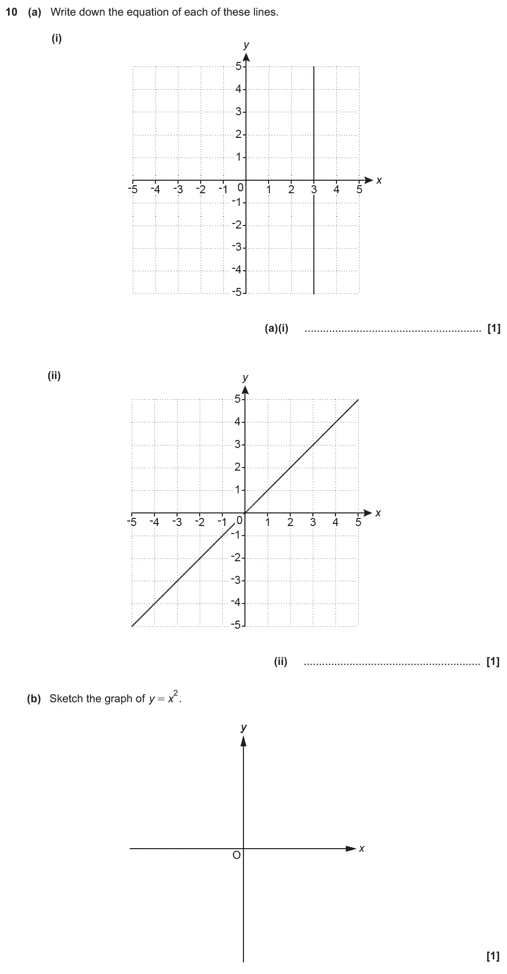 Question 10 - GCSE OCR Foundation Maths Past Paper 2 (Non-Calculator) - November 2018