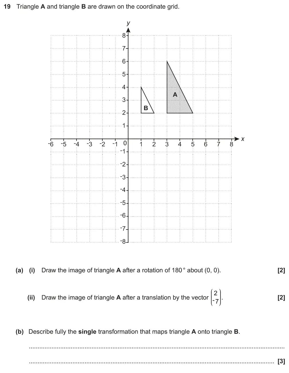 Question 19 - GCSE OCR Foundation Maths Past Paper 2 (Non-Calculator) - November 2018