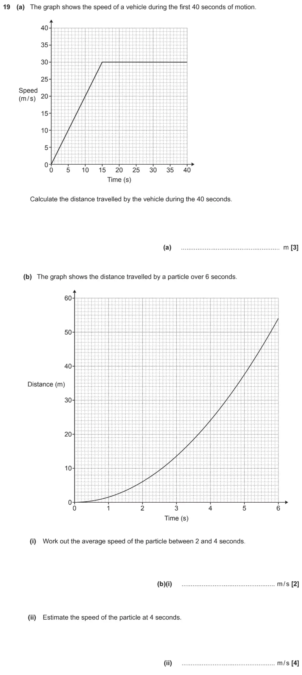 Question 20 - OCR GCSE Higher Calculator Maths Past Paper 4 (Calculator) - November 2020