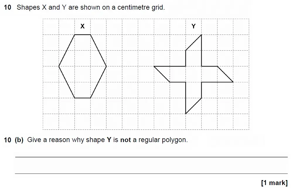 Question 10(b) - GCSE AQA Foundation Maths Past Paper 3 (Calculator) - June 2022