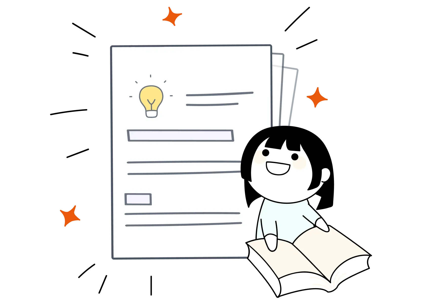 100+ Creative Writings illustration