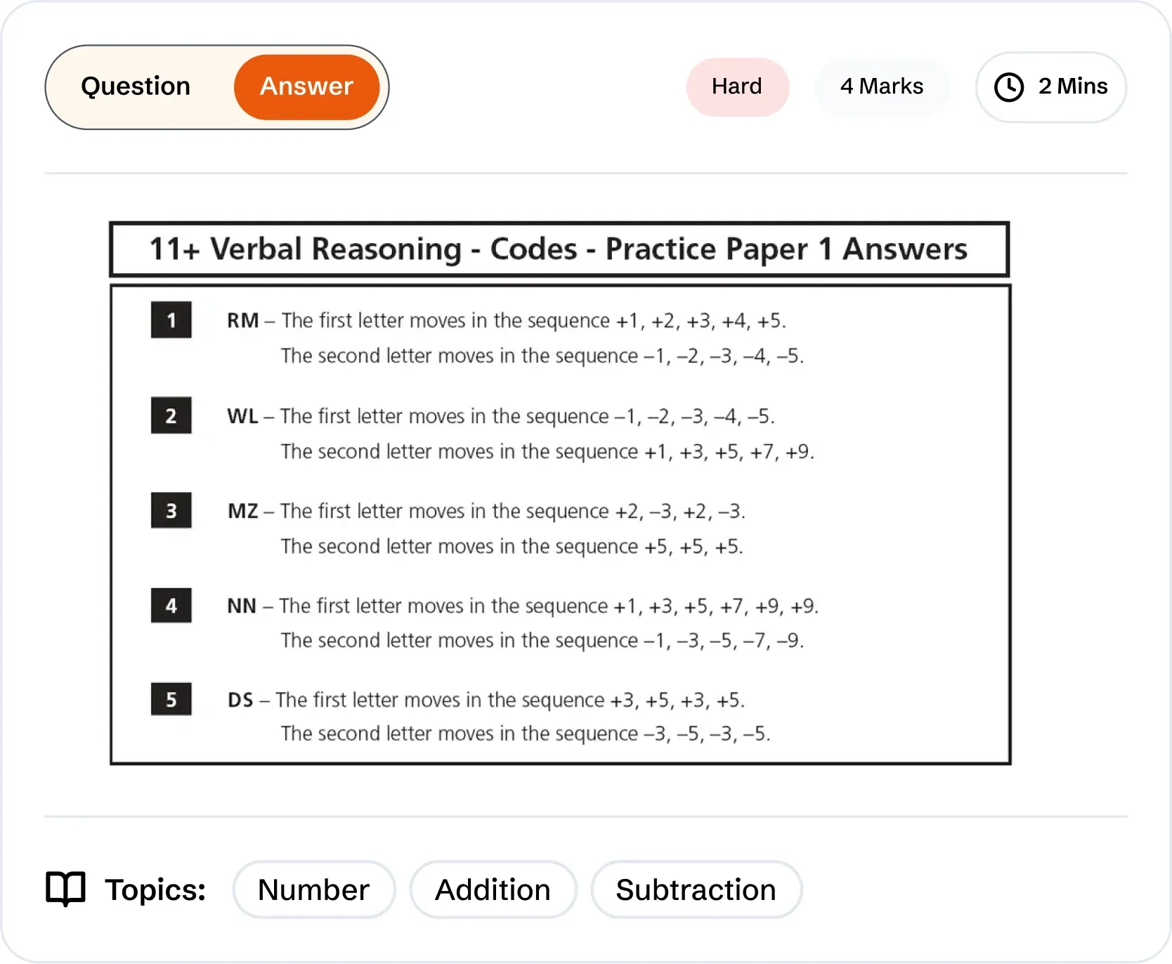 Detailed Answers & Explanations illustration
