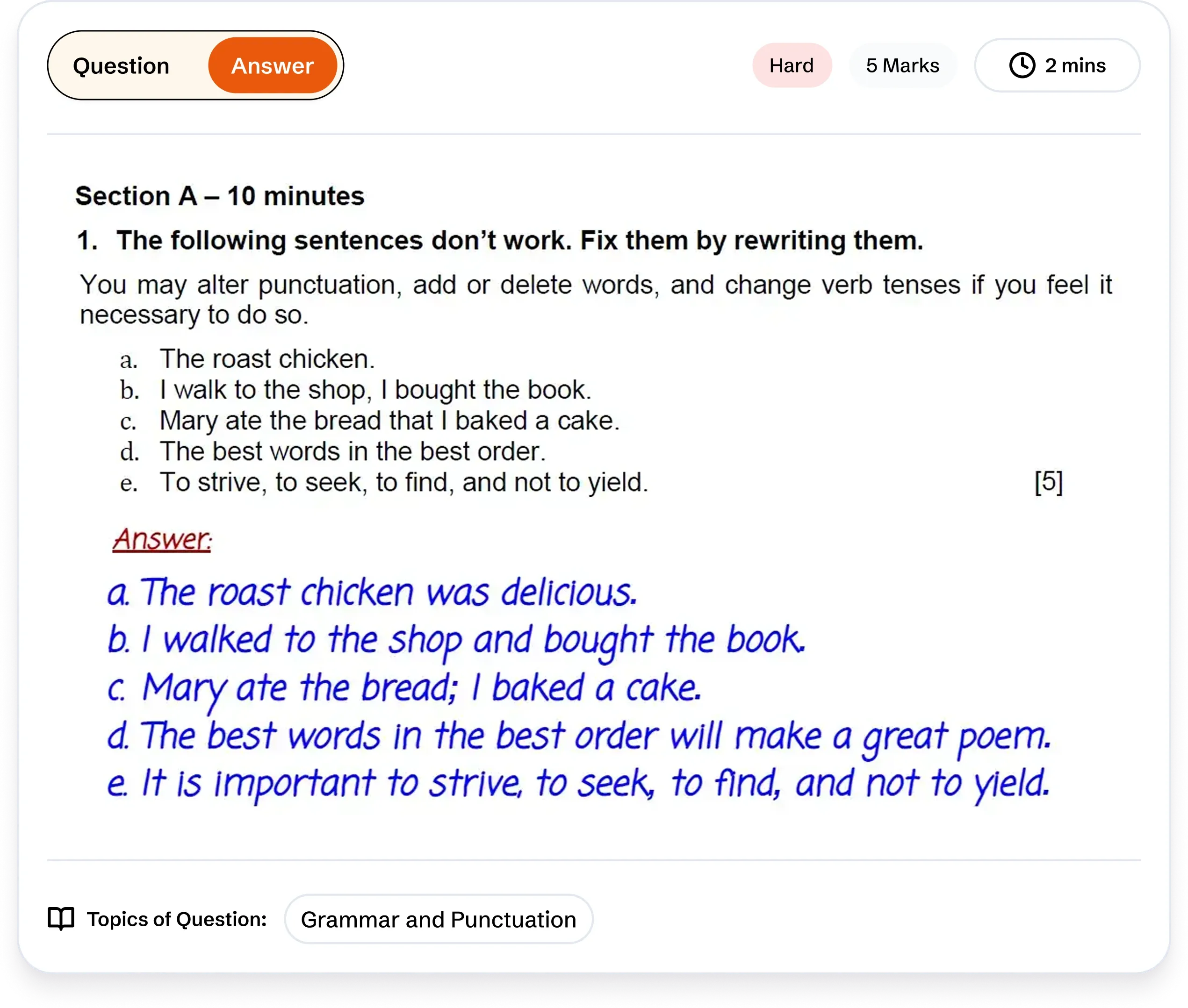 Detailed Answers illustration