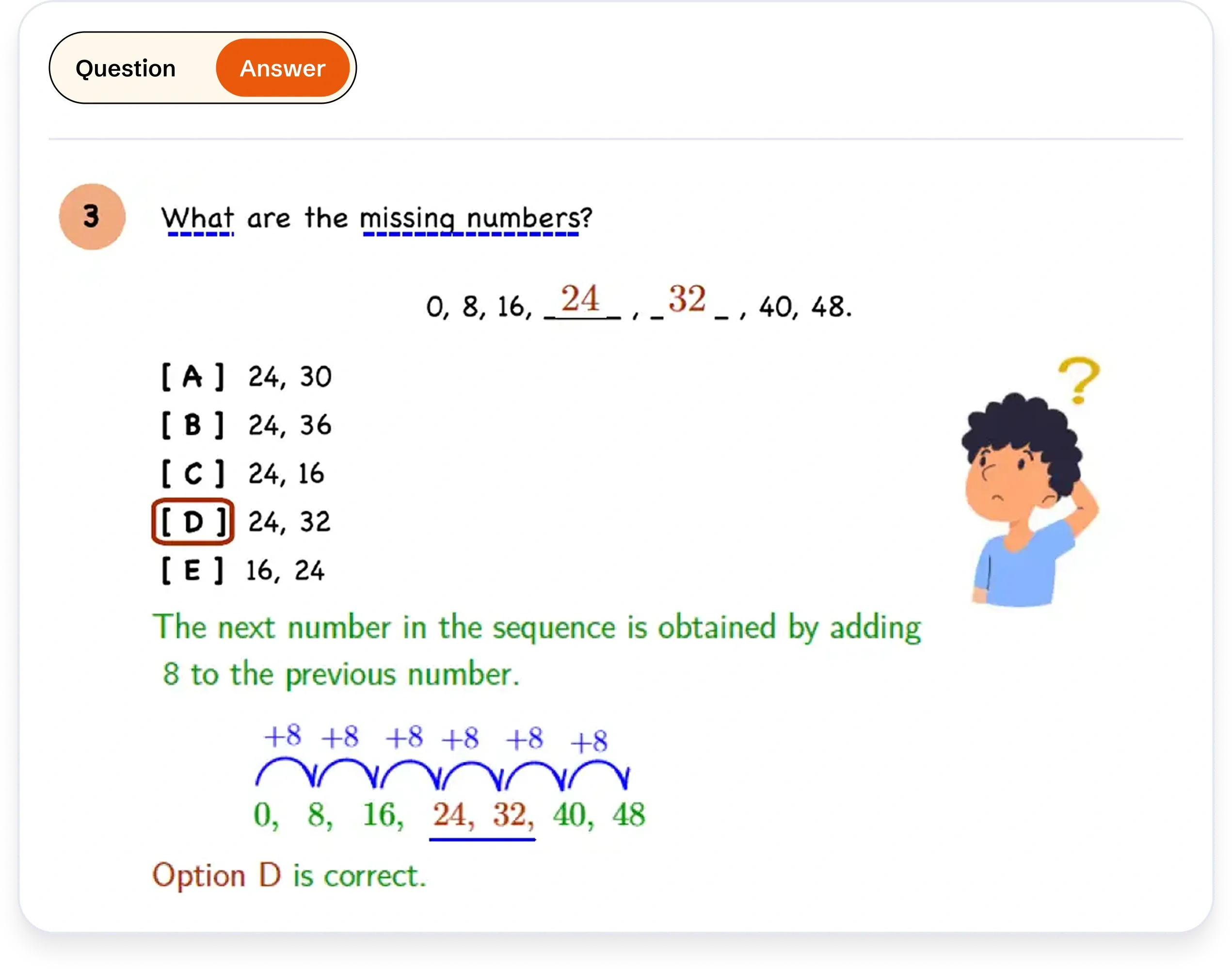 Step-by-Step Solutions illustration