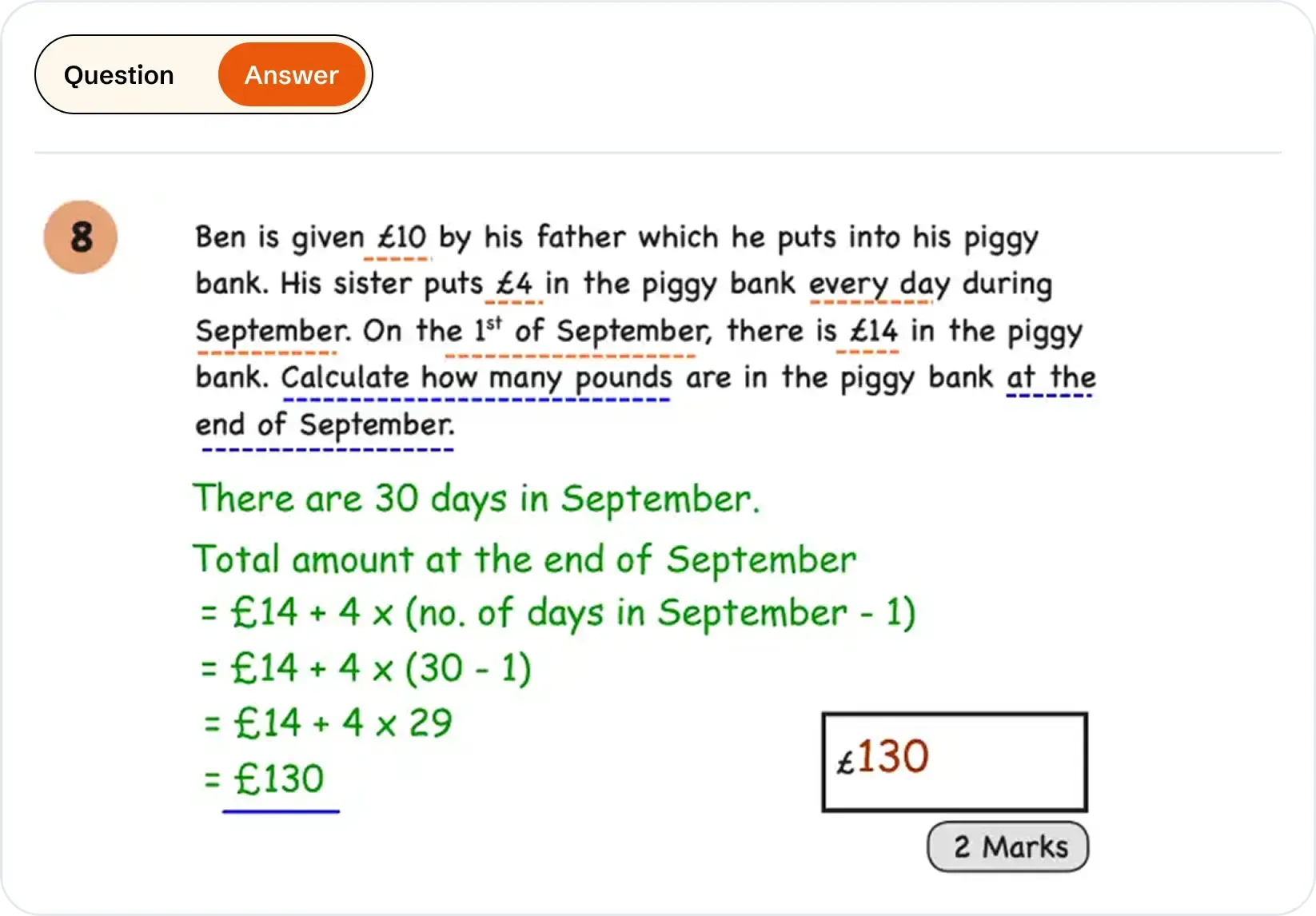 Step-by-Step Solutions illustration