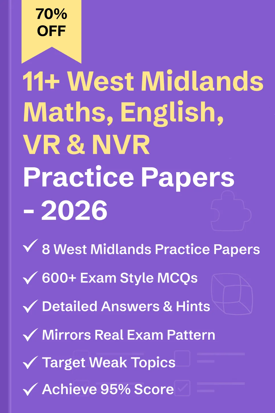 11+ West Midlands Practice Papers   2026 - image