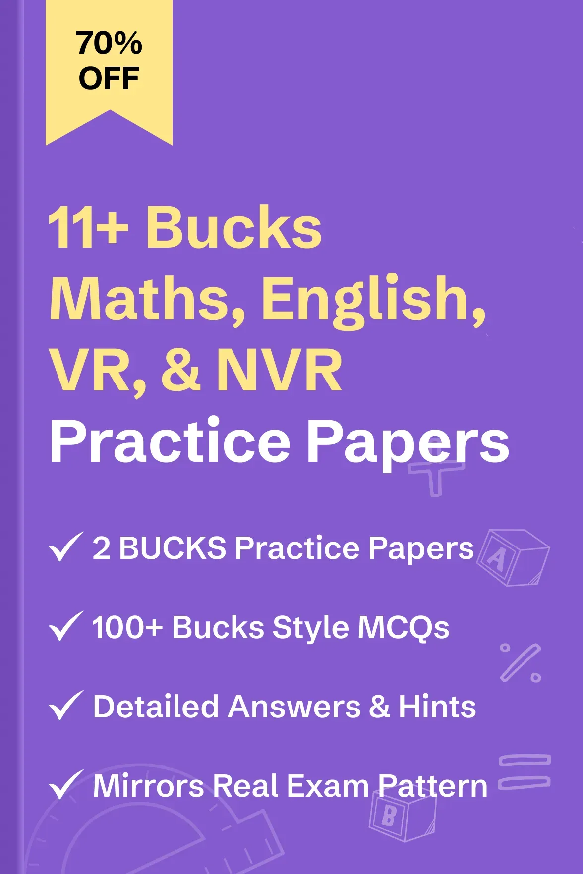 11+ Buckinghamshire (Bucks) Practice Tests - image