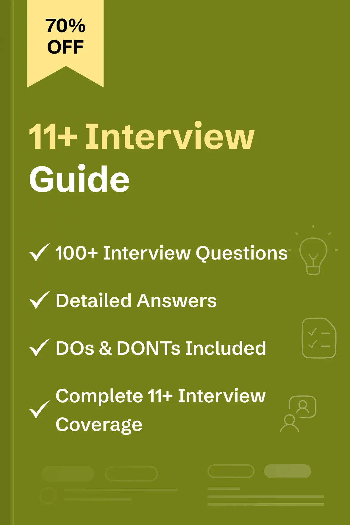 11+ Interview Guide   Questions & Answers - image