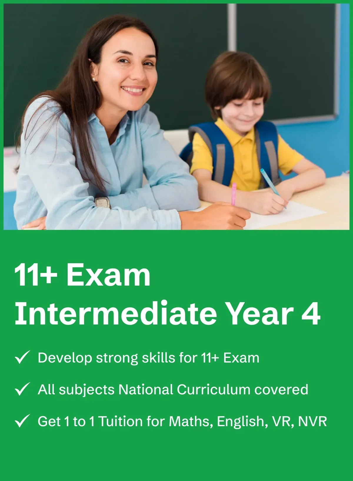 11+ Exam Year 4 - image