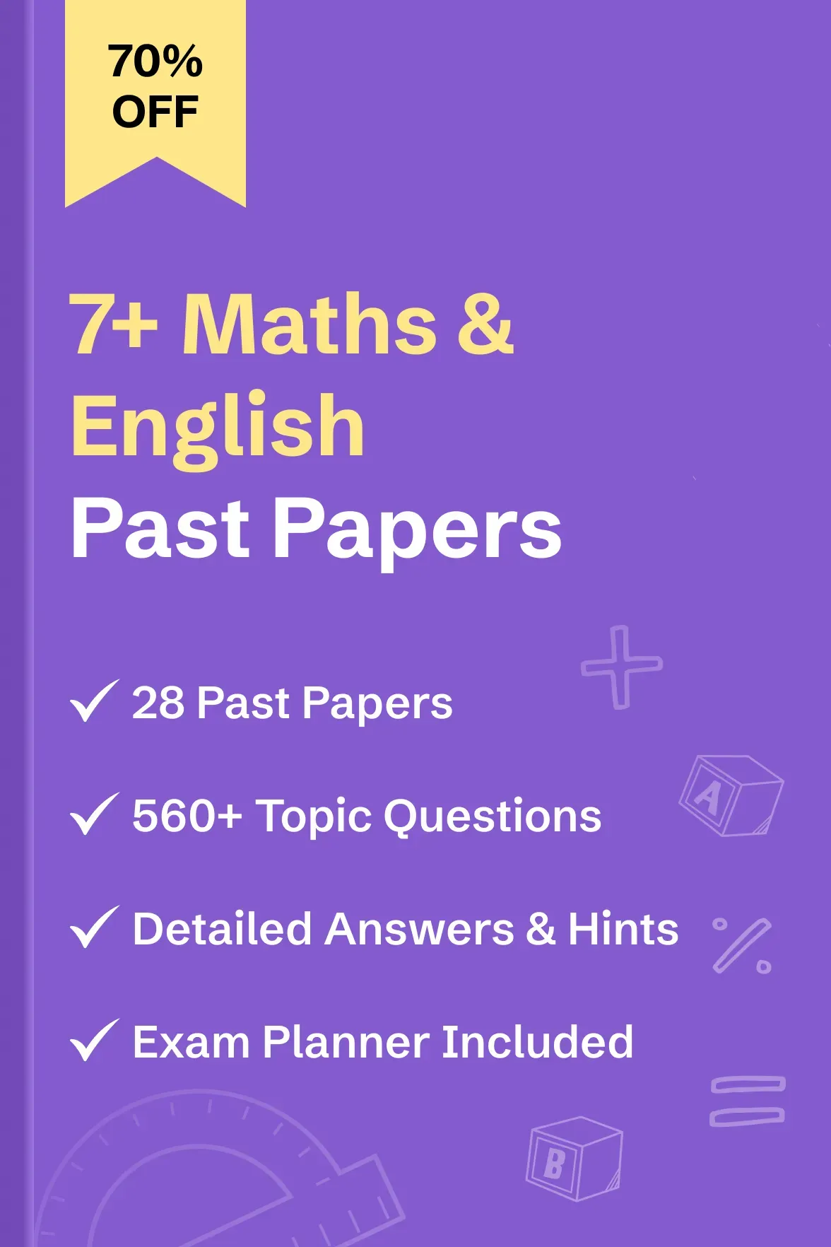 7+ Maths & English Past Papers - globals/products/7_Maths_English_Past_Papers_4x.webp
