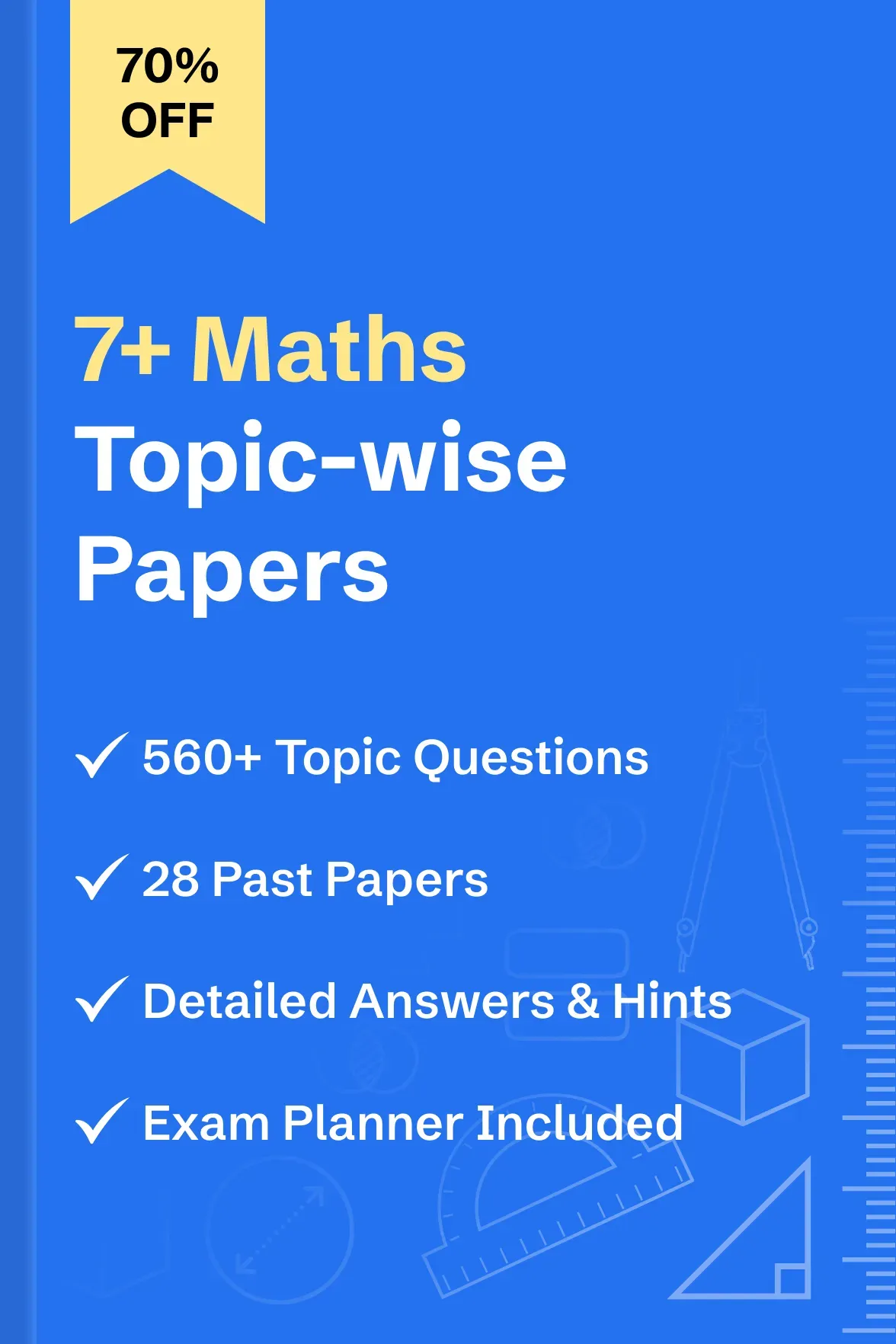 7+ Maths Solved Topic Wise Questions - image