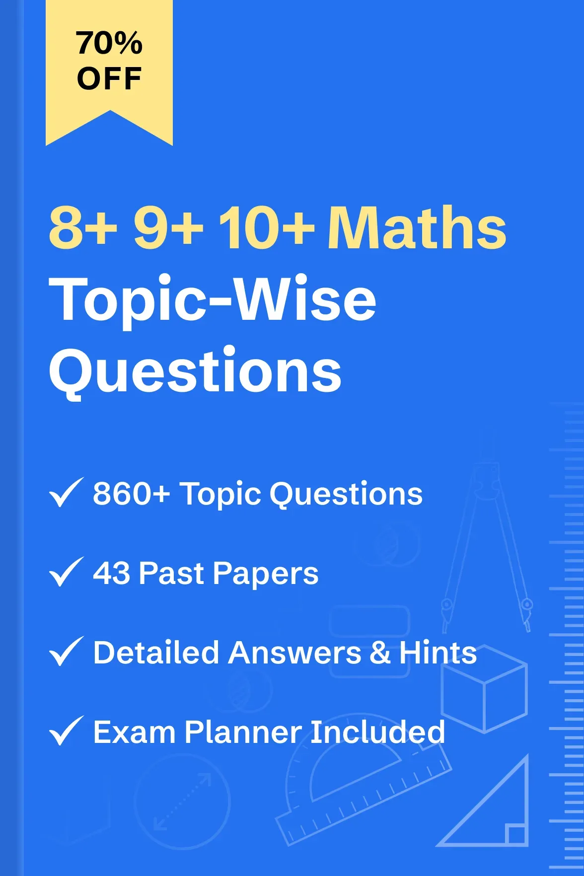 Pre 11+ Maths Solved Topic Wise Questions - globals/products/8_9_10_Maths_Topic_Wise_Questions_4x.webp