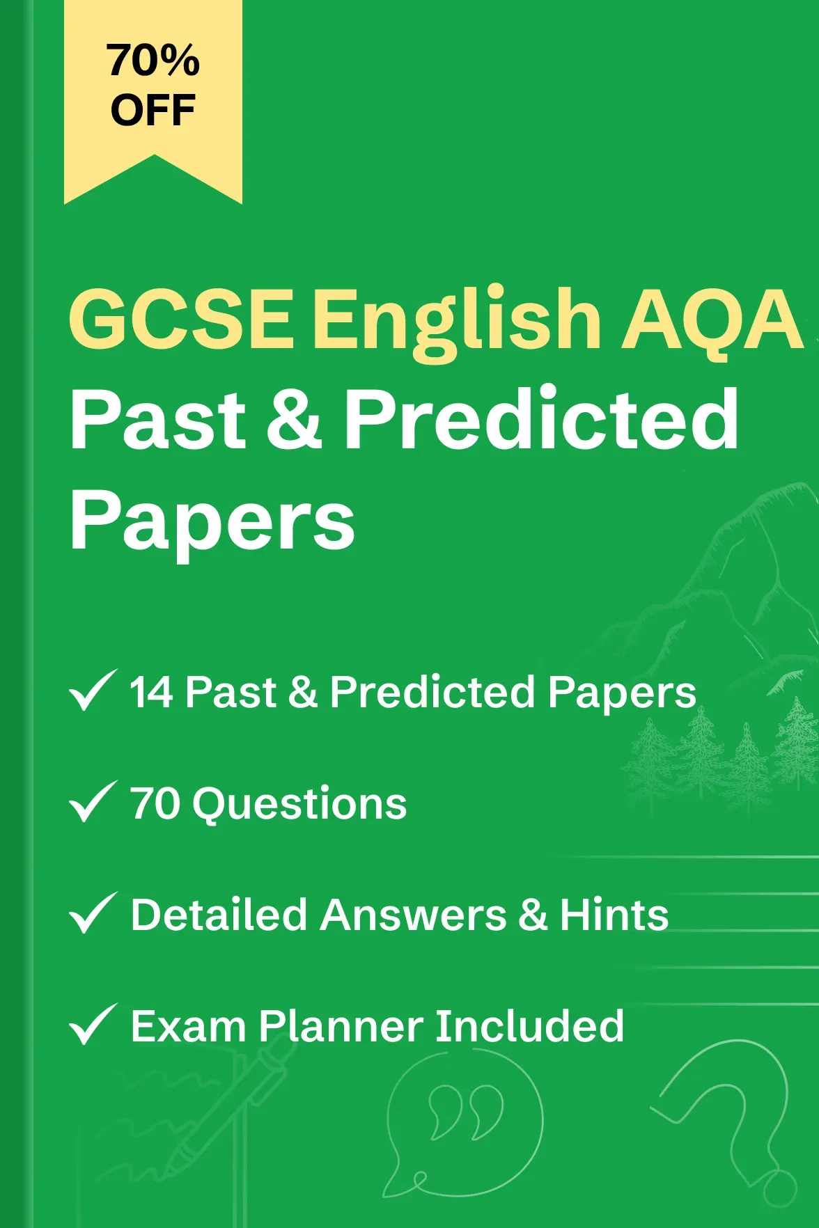 AQA GCSE English Language Past &  Predicted Papers - image