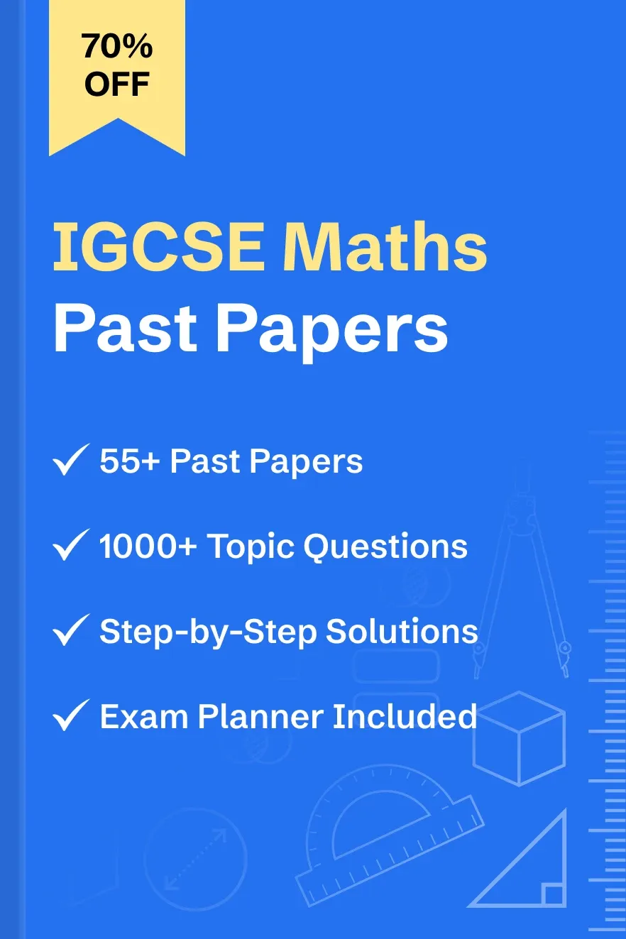 IGCSE Maths Solved Past Papers - globals/products/igcse-maths-past-papers.webp