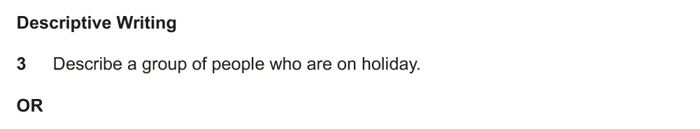 Writing task 03 - Cambridge IGCSE June 2022 TZ2 English Language Composition Paper 2