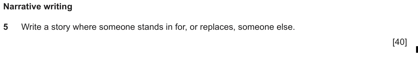 Writing task 5 - Cambridge IGCSE November 2025 TZ1 English Language Composition Paper 2