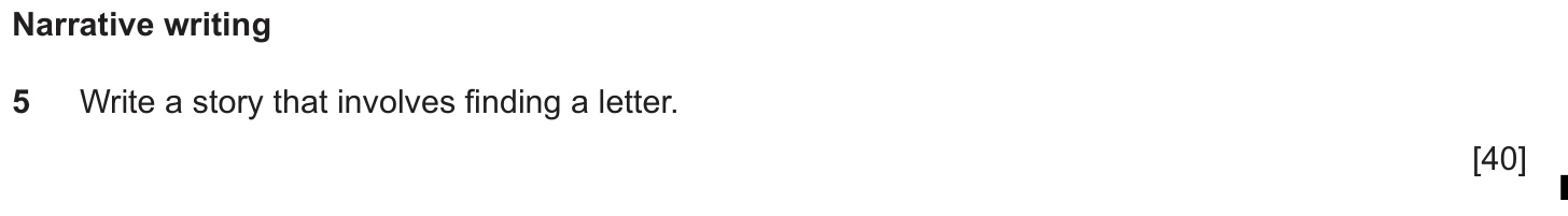 Writing task 5 - Cambridge IGCSE November 2025 TZ2 English Language Composition Paper 2