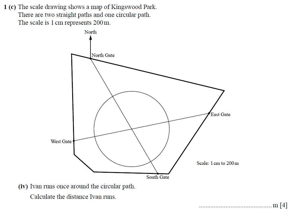 Question 06 - Cambridge IGCSE Maths Past Papers - Core Calculator 2020 - Specimen Paper 3