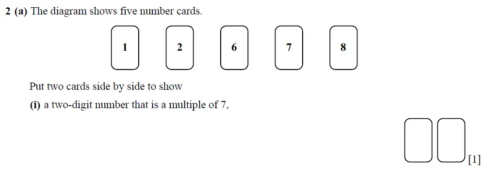 Question 07 - Cambridge IGCSE Maths Past Papers - Core Calculator 2020 - Specimen Paper 3