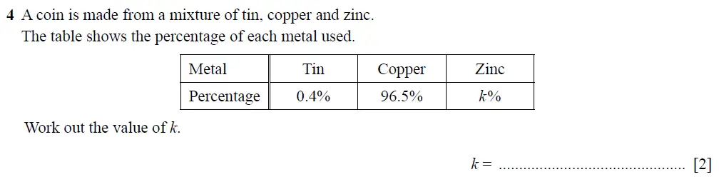 Question 04 - Cambridge IGCSE Maths Past Papers - Core Non-calculator 2025 - Specimen Paper 1