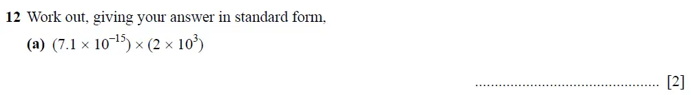 Question 13 - Cambridge IGCSE Maths Past Papers - Extended Non-calculator 2025 - Specimen Paper 2