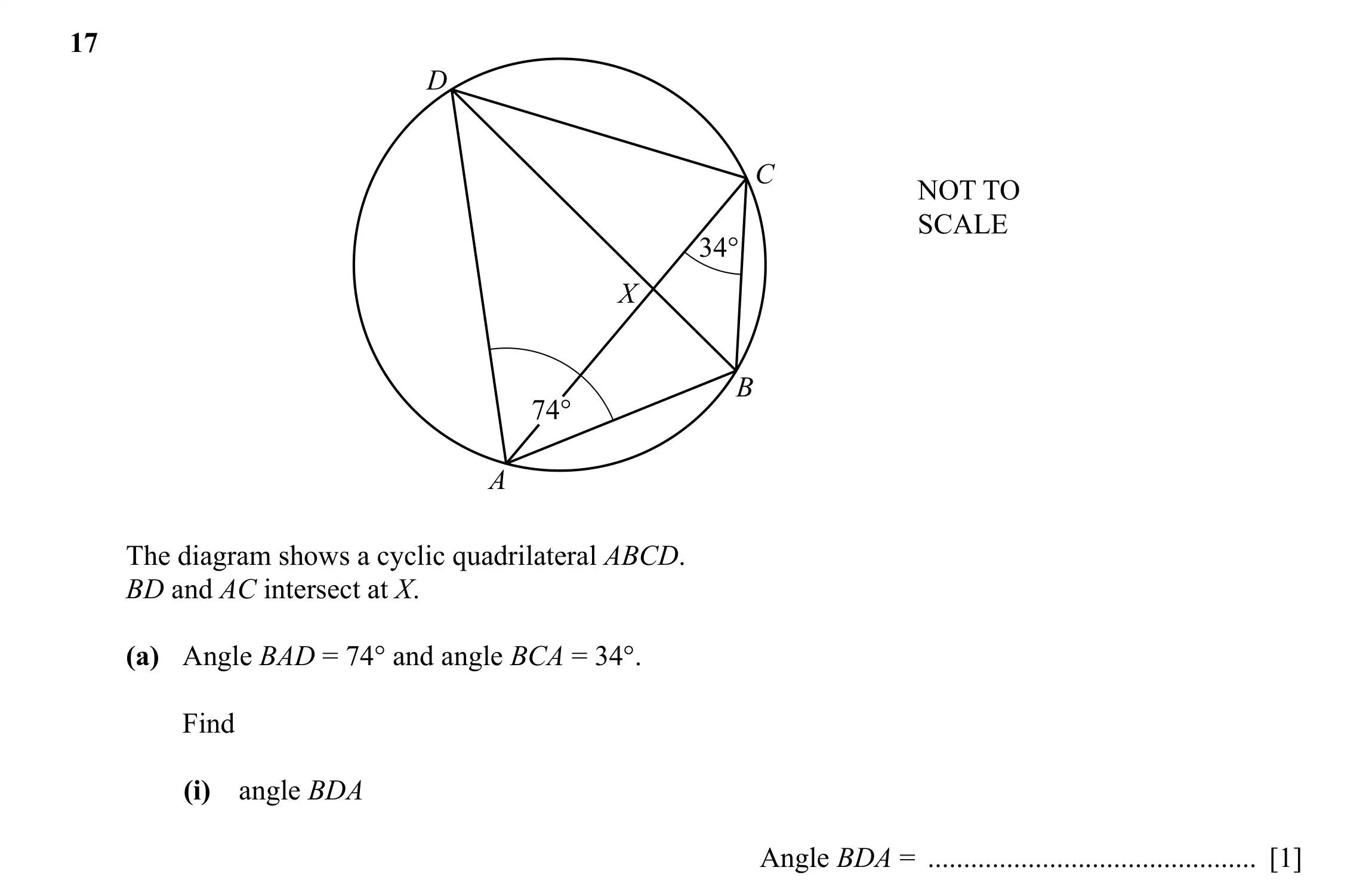Question 17(a.i) - Cambridge IGCSE Maths Past Papers - Extended Non-calculator 2025 - Specimen Paper 2