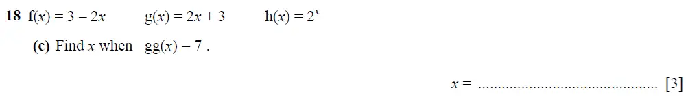 Question 25 - Cambridge IGCSE Maths Past Papers - Extended Non-calculator 2025 - Specimen Paper 2