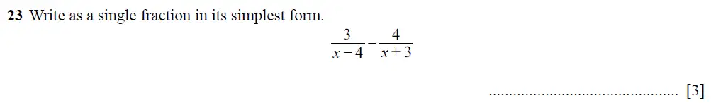 Question 34 - Cambridge IGCSE Maths Past Papers - Extended Non-calculator 2025 - Specimen Paper 2