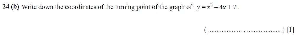 Question 36 - Cambridge IGCSE Maths Past Papers - Extended Non-calculator 2025 - Specimen Paper 2