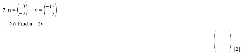 Question 07 - Cambridge IGCSE Maths Past Papers - Extended Non-calculator 2025 - Specimen Paper 2