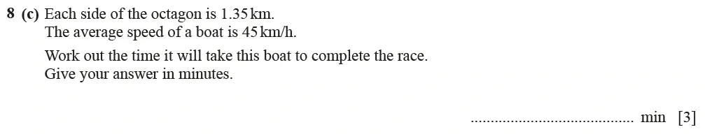 Question 08(c) - Cambridge IGCSE Maths Past Papers - Core Calculator June 2022 - Paper 32