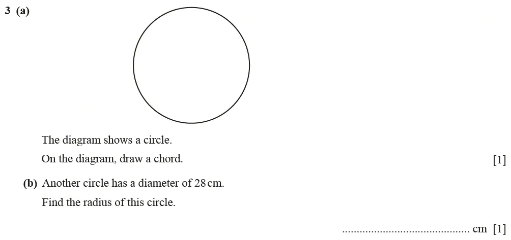 Question 03(a, b) - Cambridge IGCSE Maths Past Papers - Core Calculator June 2022 - Paper 11