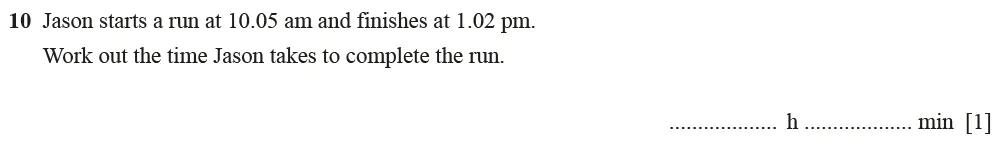 Question 10 - Cambridge IGCSE Maths Past Papers - Core Calculator June 2022 - Paper 11