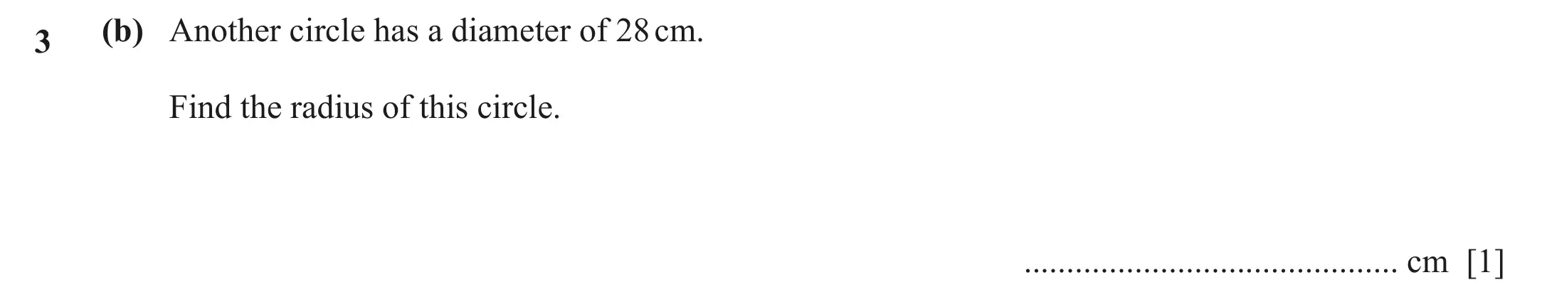 Question 3(b) - Cambridge IGCSE Maths Past Papers - Core Calculator June 2022 - Paper 11