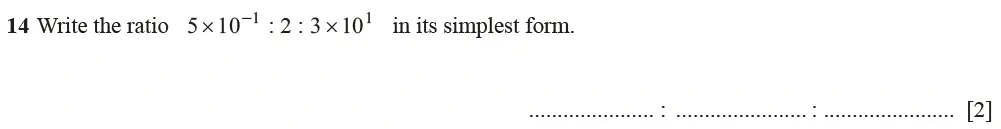 Question 14 - Cambridge IGCSE Maths Past Papers - Core Calculator June 2022 - Paper 12