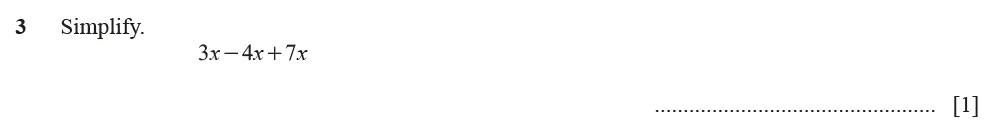 Question 03 - Cambridge IGCSE Maths Past Papers - Core Calculator June 2022 - Paper 13