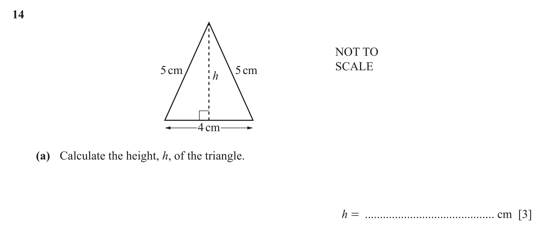 Question 14(a) - Cambridge IGCSE Maths Past Papers - Core Calculator June 2022 - Paper 13